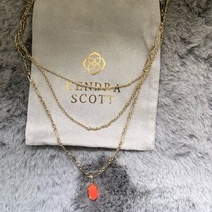 Kendra Scott Elisa triple necklace